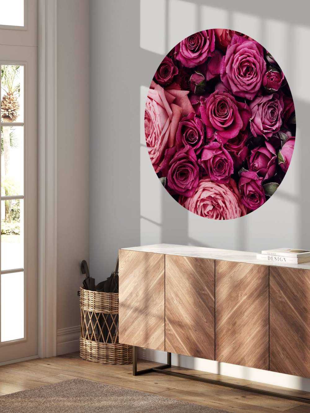 Les roses roses