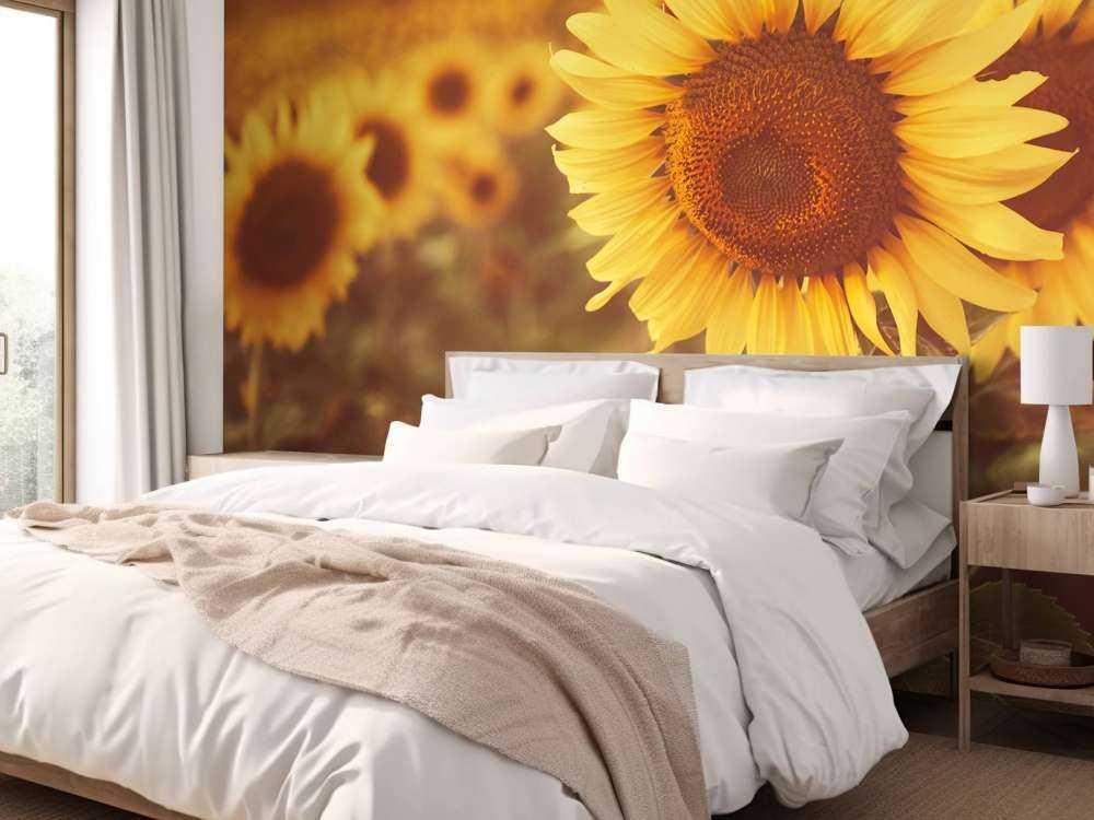 Les tournesols en plein soleil