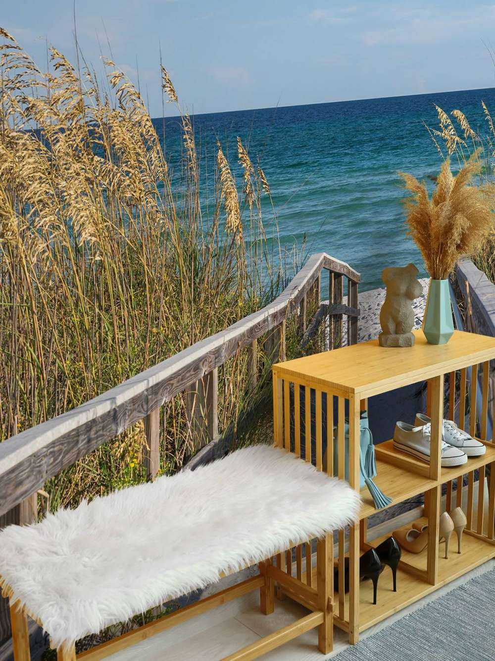 Sentier de plage