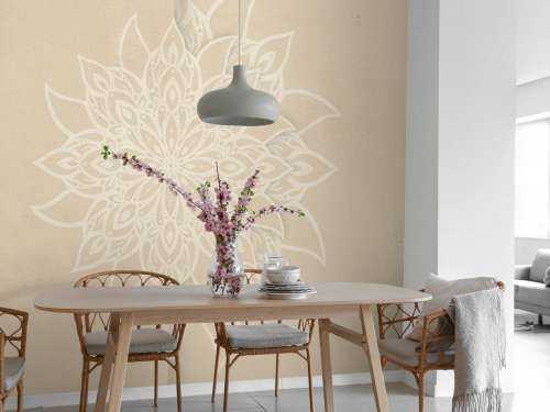 Mandala Beige Elegance