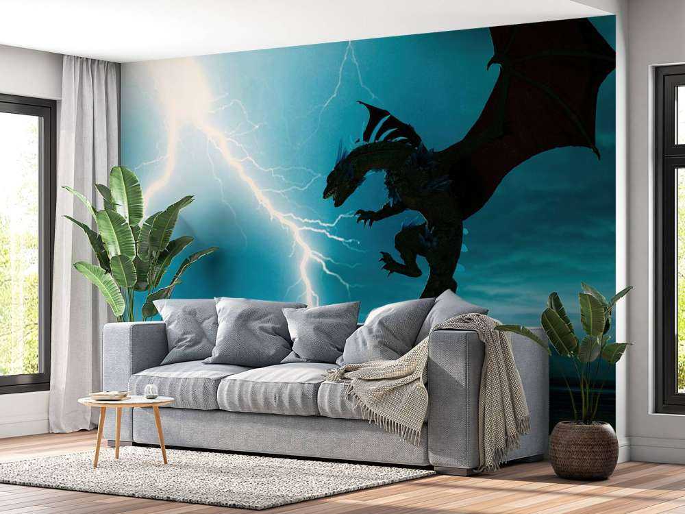 Dragon à l'orage