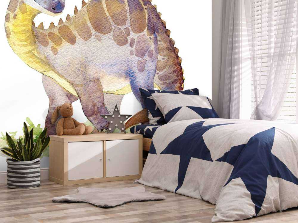 Dinosaure de l'aquarelle