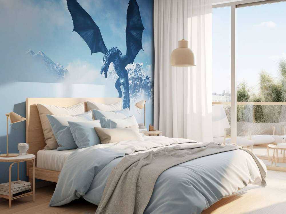 Dragon de glace volant
