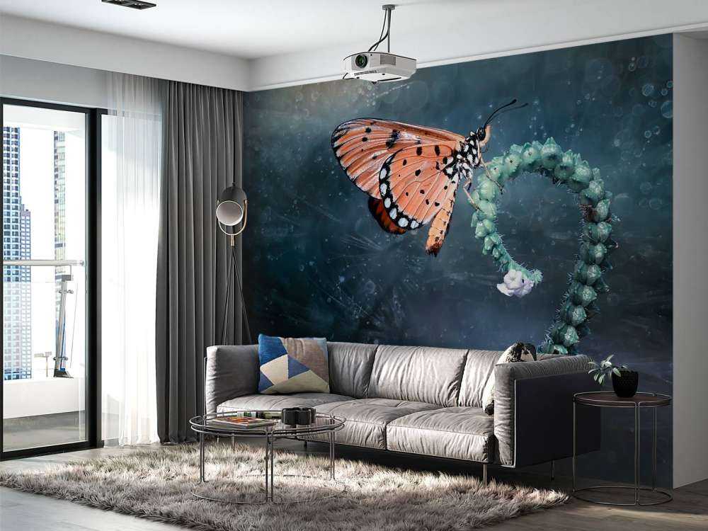 Papillon sur une branche