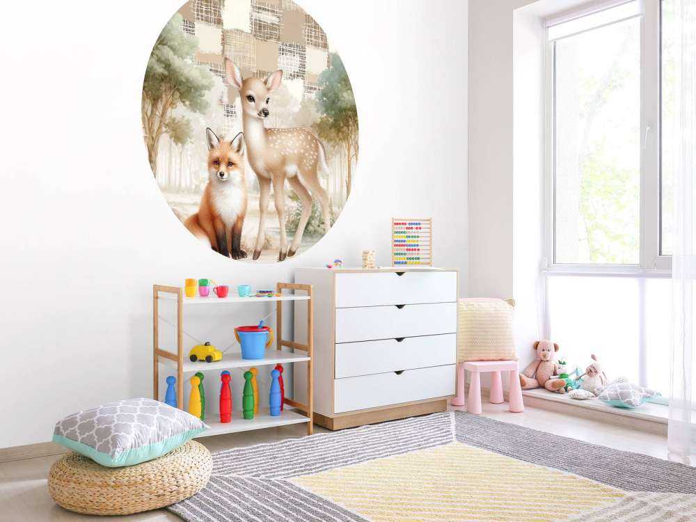 Animaux en teintes chaudes
