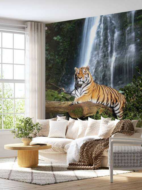 Tigre dans la jungle