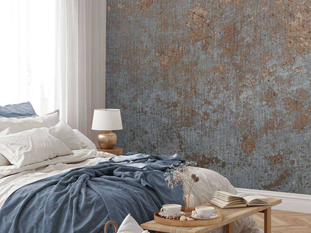 Structure couleur cuivre