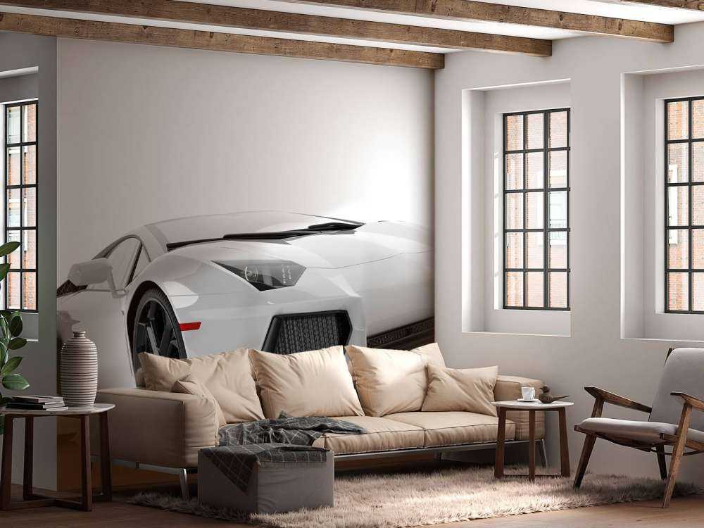 Supercar blanche