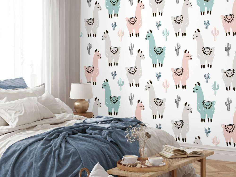 Lamas colorés