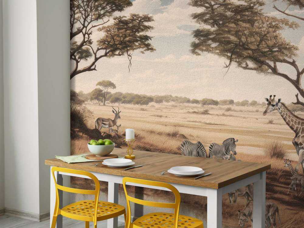 Paysage de safari
