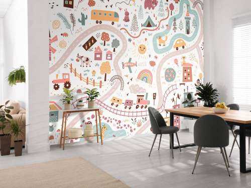 Carte monde enfants
