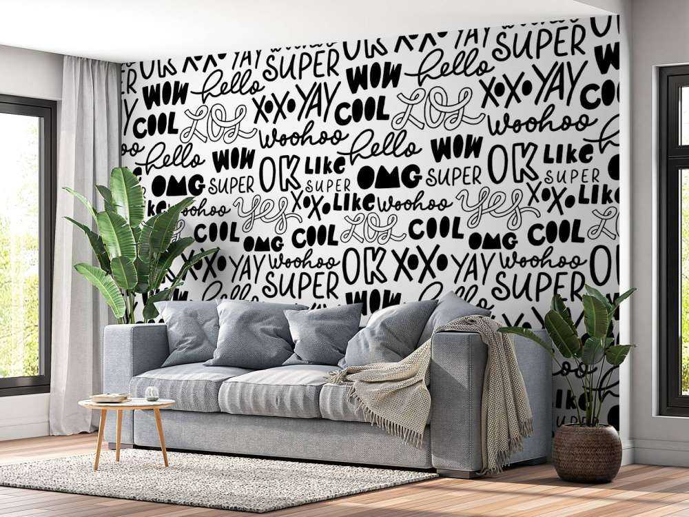 Doodles noir et blanc