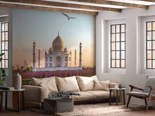 Taj Mahal le matin