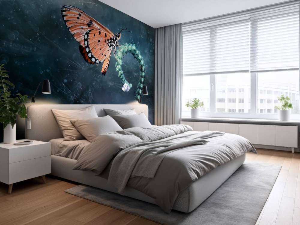 Papillon sur une branche