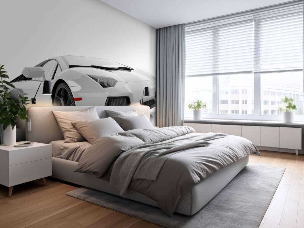 Supercar blanche