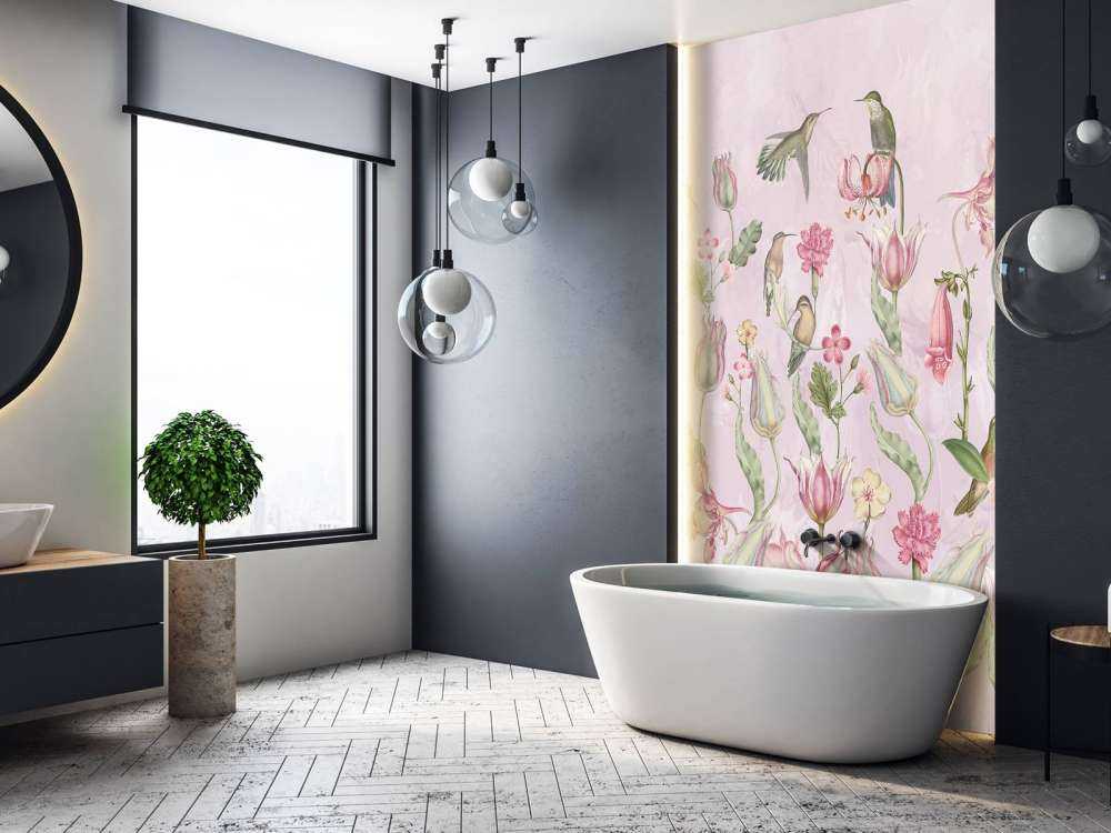 Symphonie des Colibris de Printemps - Rose en Fleurs