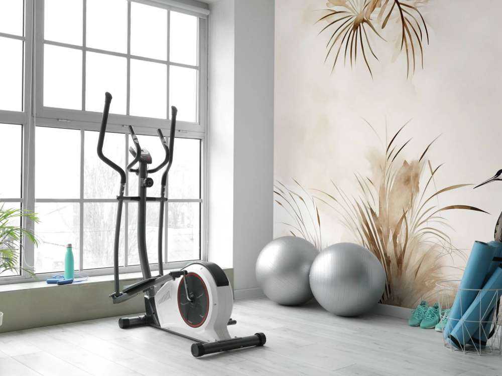 Grues dans le champ taupe