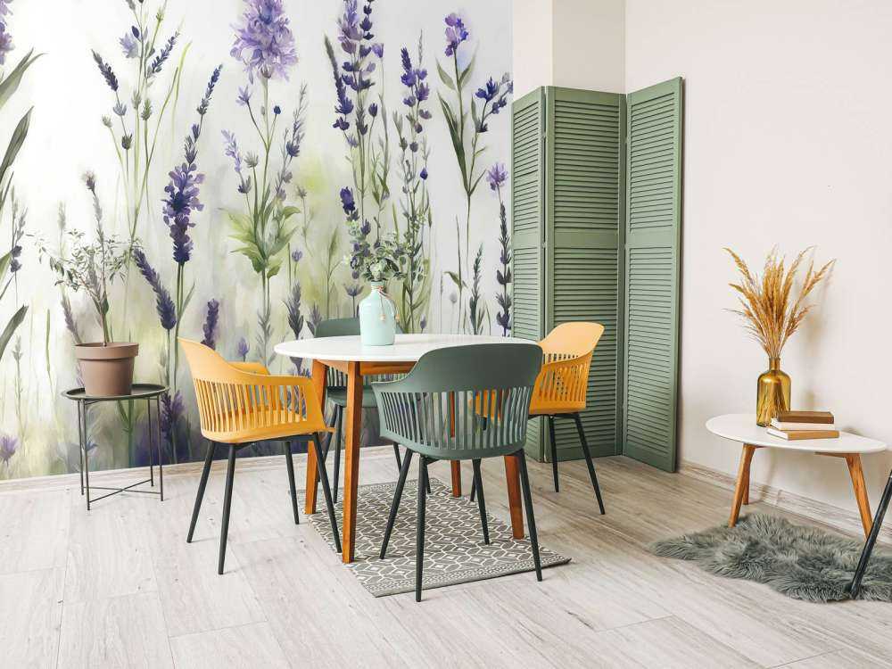 Lavande Clair Seamless Lilas Pâle