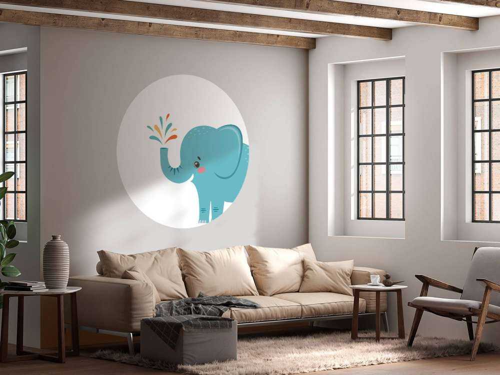 Eléphant joyeux