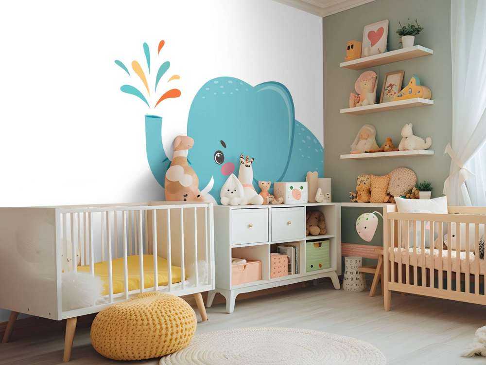 Eléphant joyeux