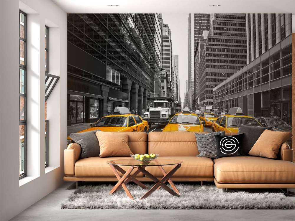 Taxis jaunes à New York
