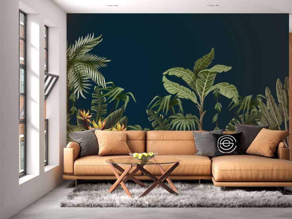 Fleurs et arbres de la jungle