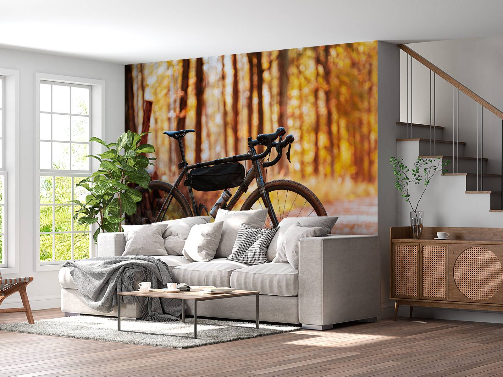 Vélo en automne