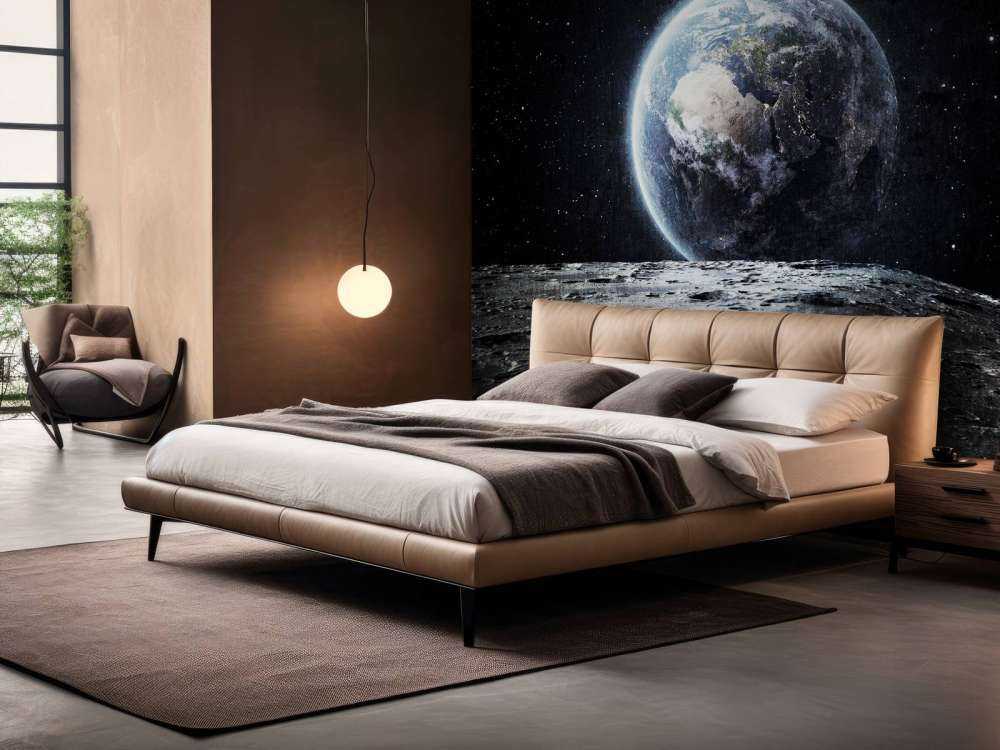 La lune et la terre
