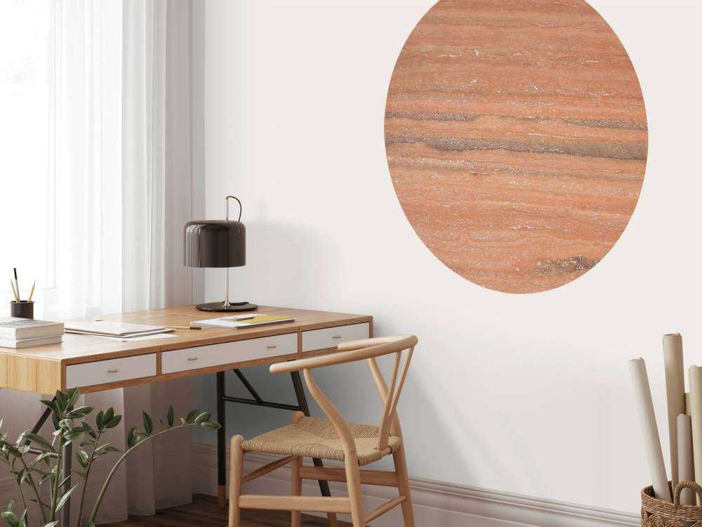 Marbre de couleur terracotta