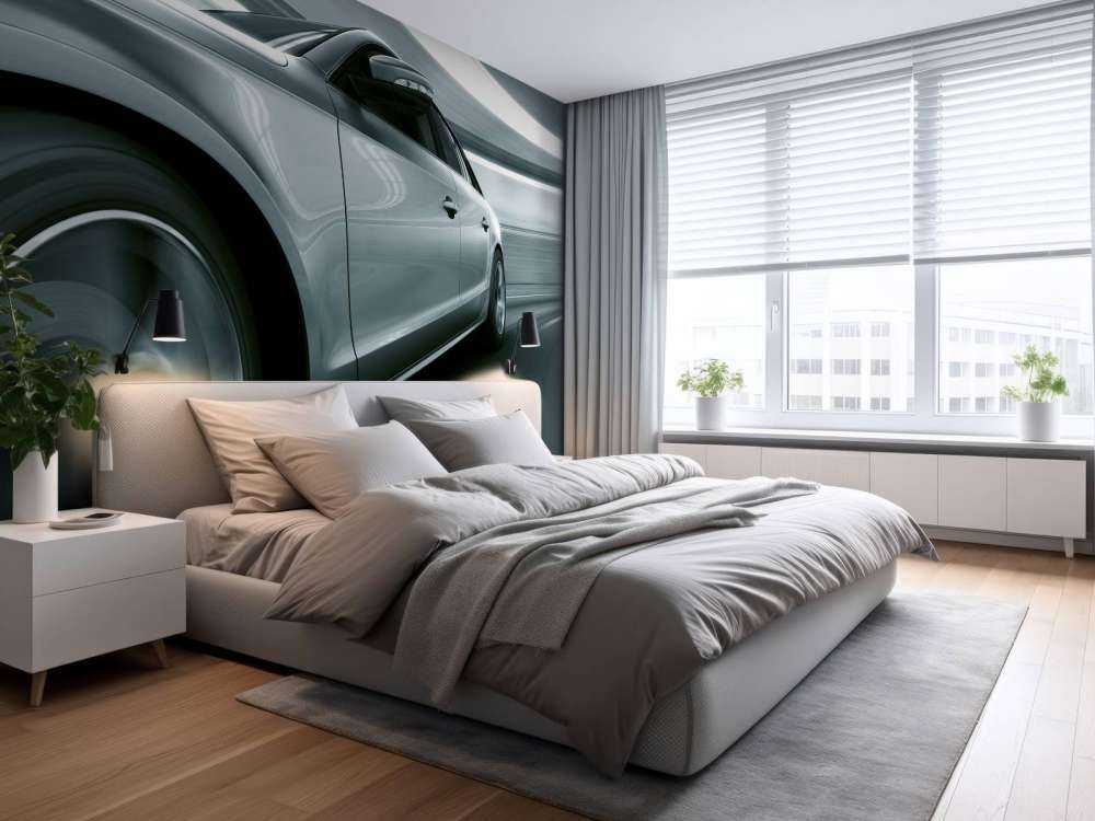 Voiture grise