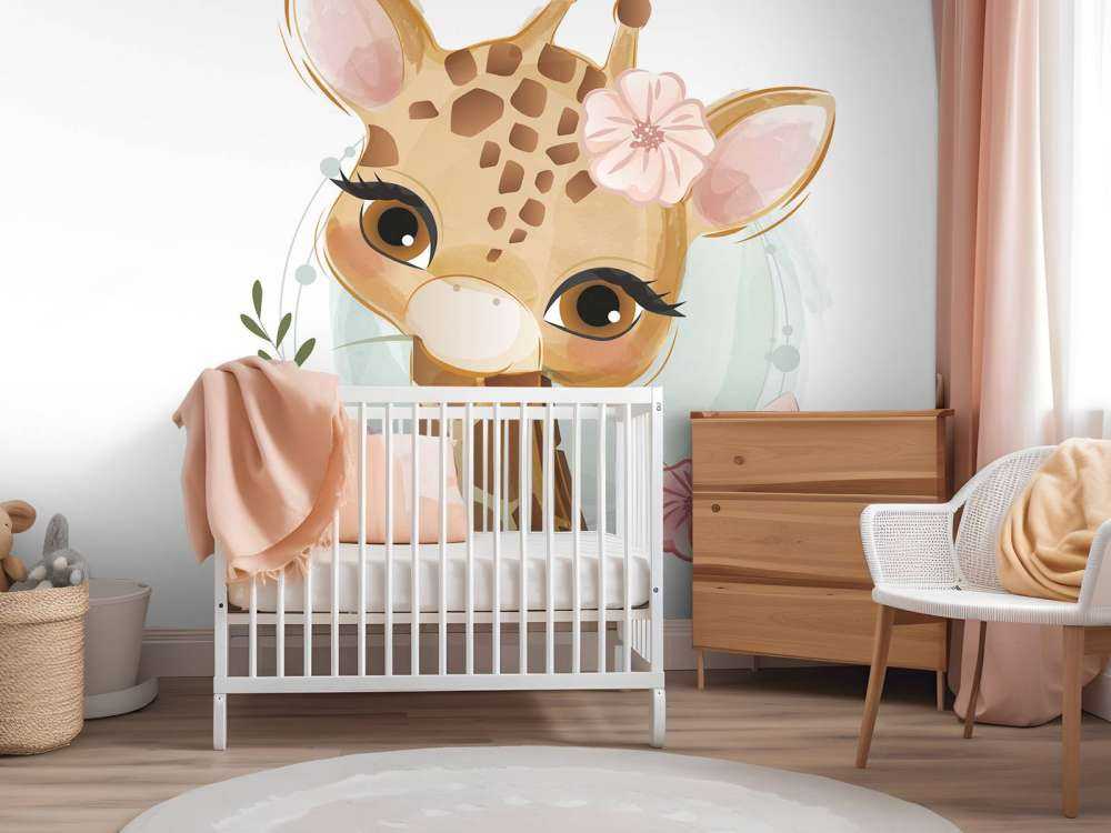 Bébé girafe