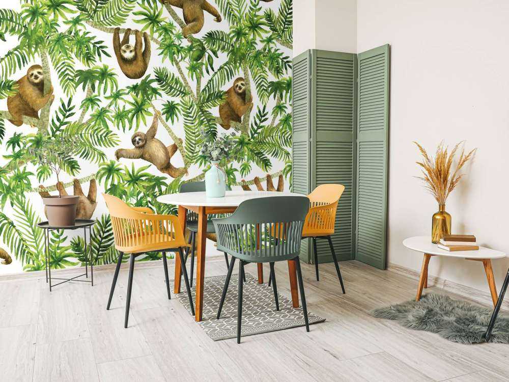 Les parterres et les branches