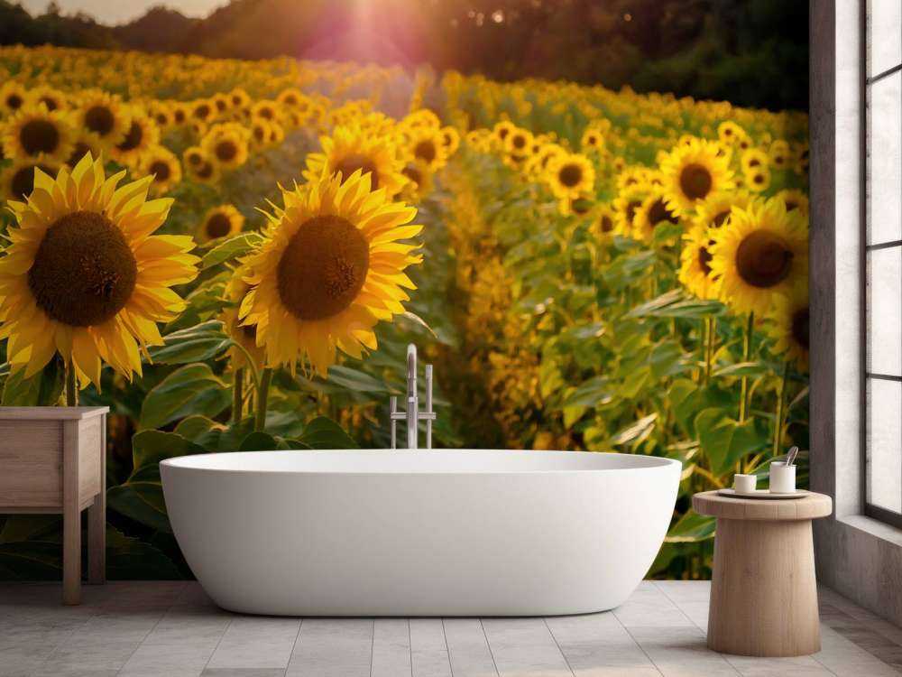 Ferme de tournesols