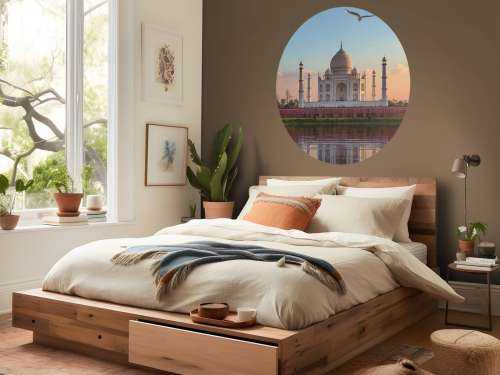 Taj Mahal le matin