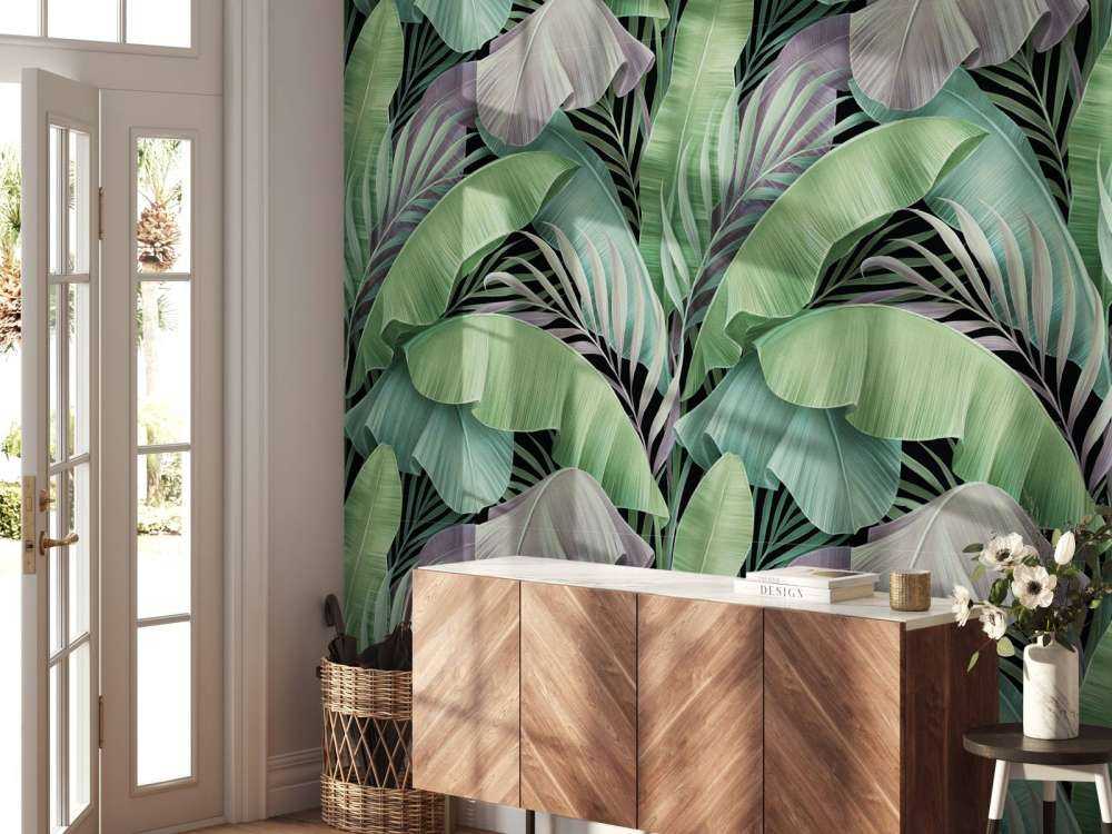 Feuilles tropicales