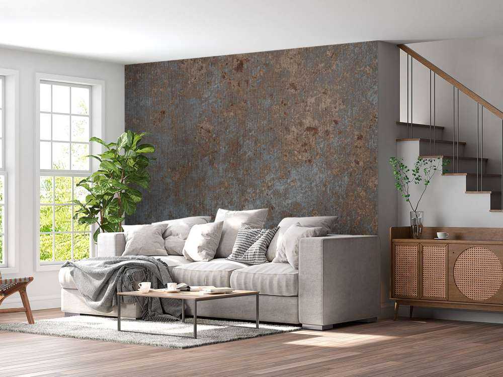 Structure couleur cuivre