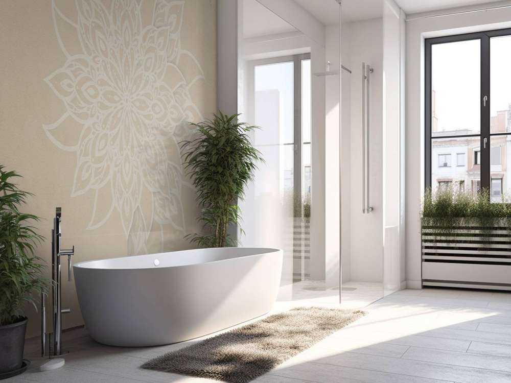 Mandala Beige Elegance