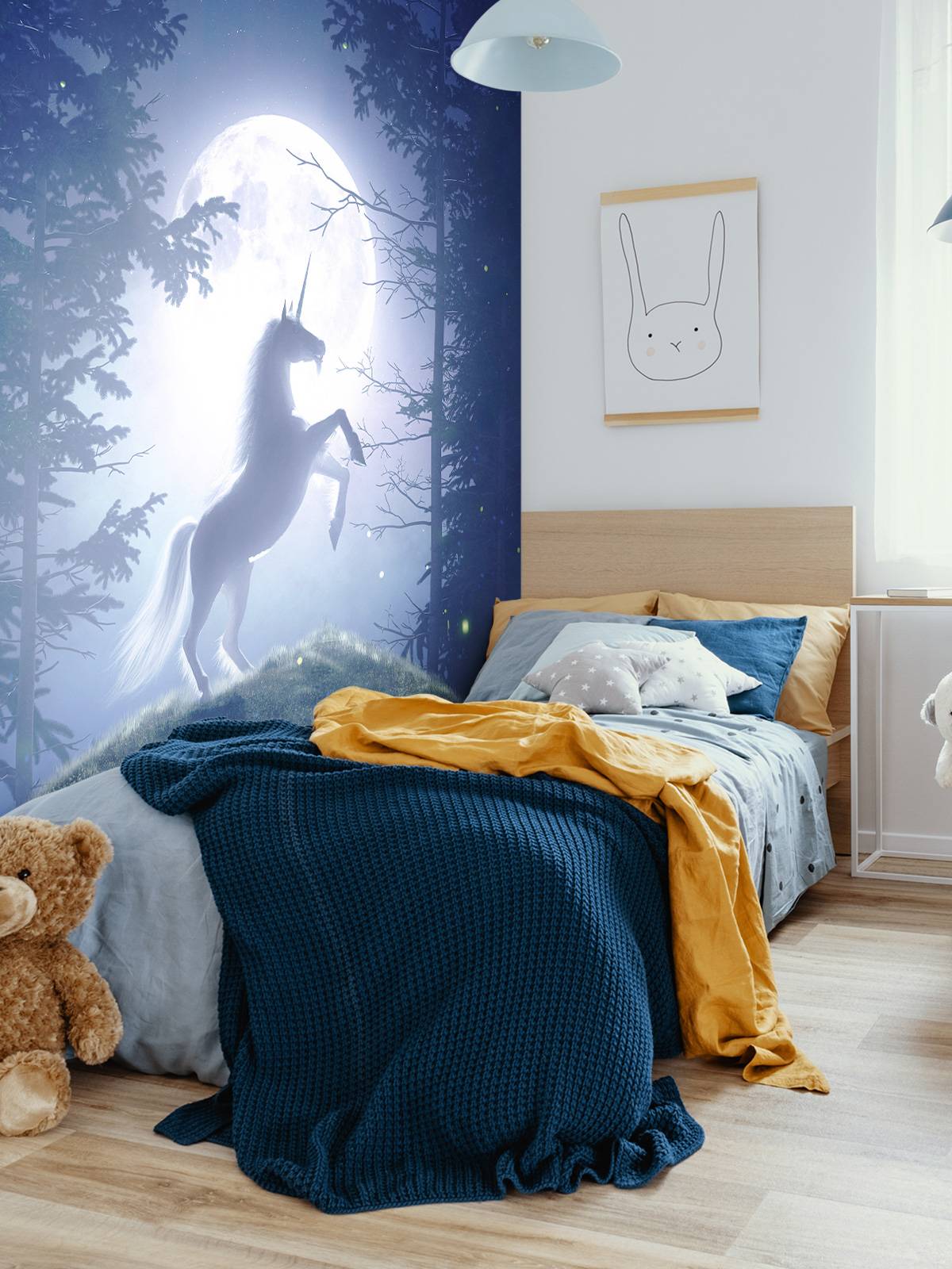 Licorne à la pleine lune
