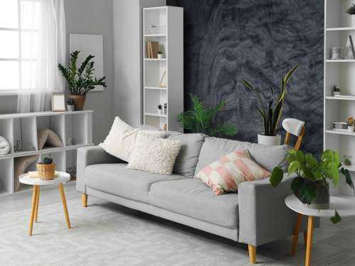 Structure en bois gris