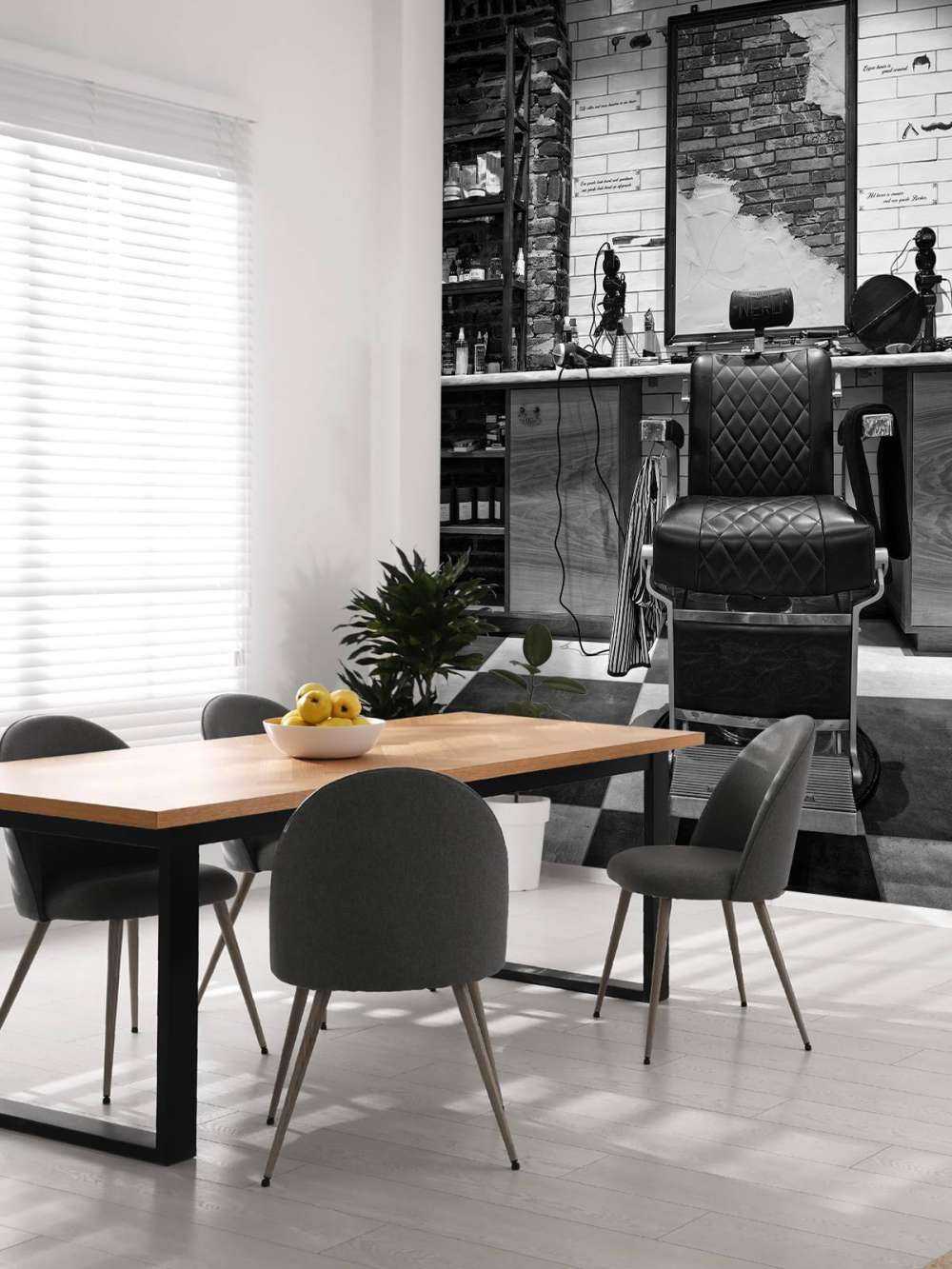 Le fauteuil du coiffeur