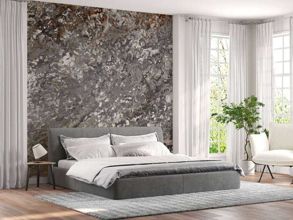 Mur de structure grise