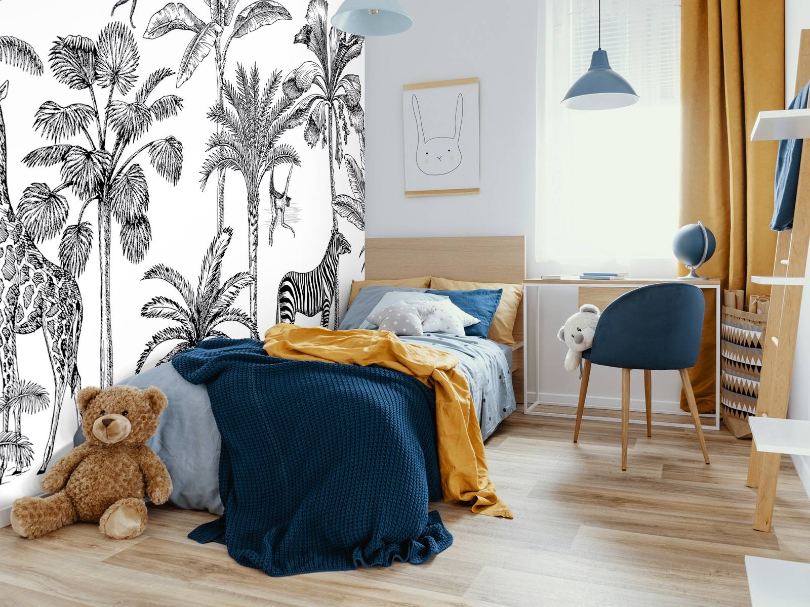 Jungle d'animaux tropicaux