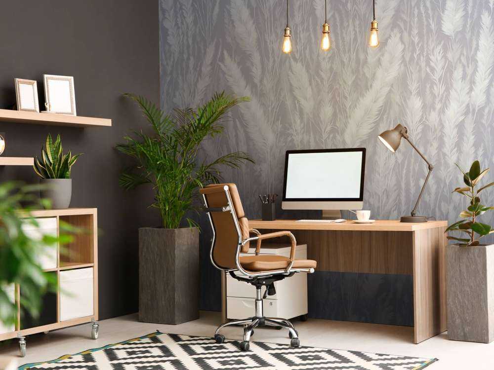 Mur de graminées des champs - bleu