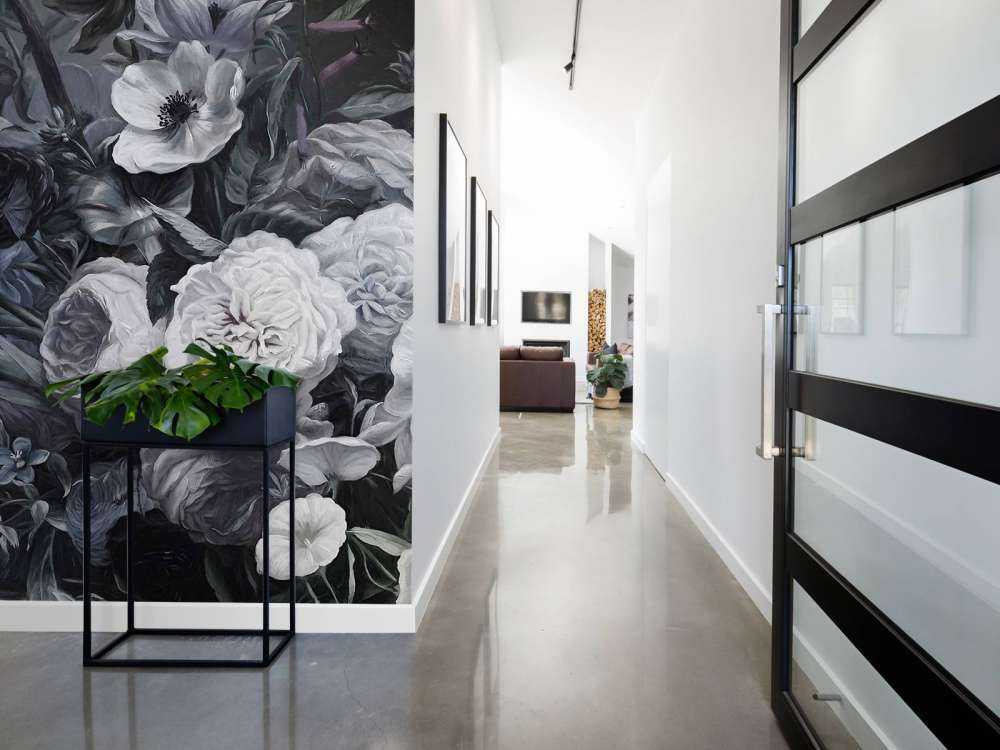 Grand bouquet gris