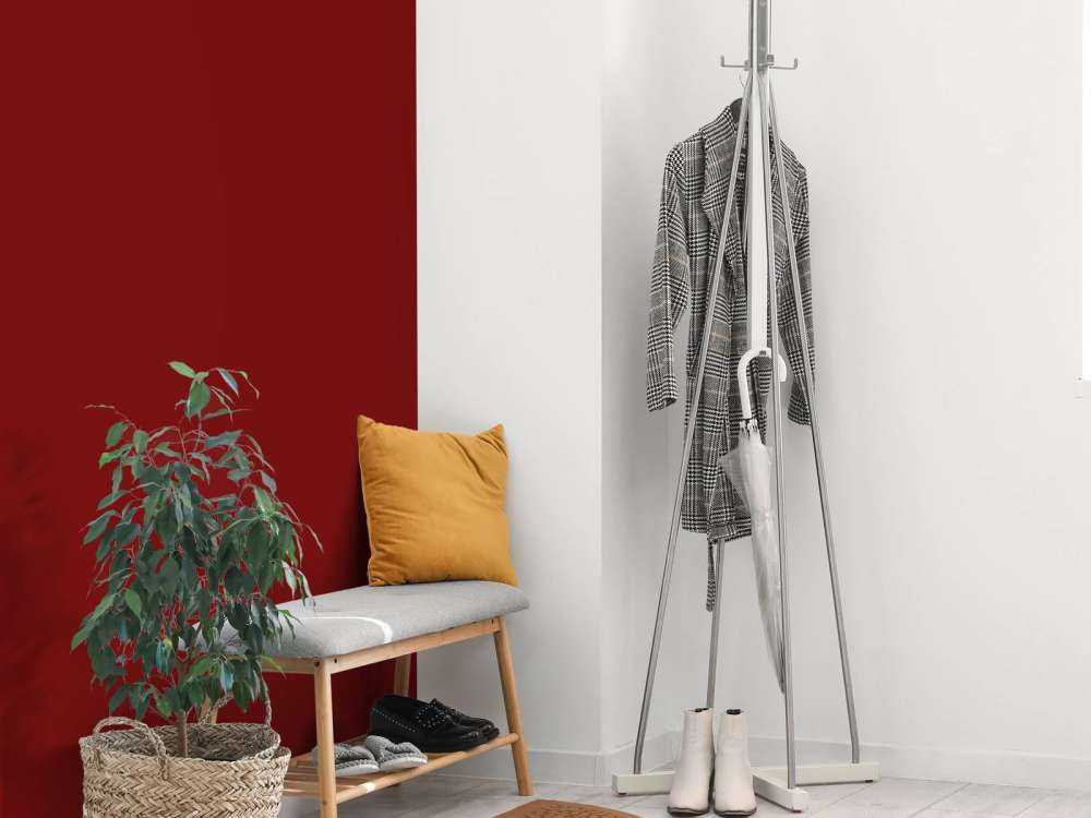 Rouge foncé brun