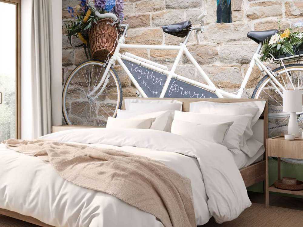 Vélo vintage de mariage
