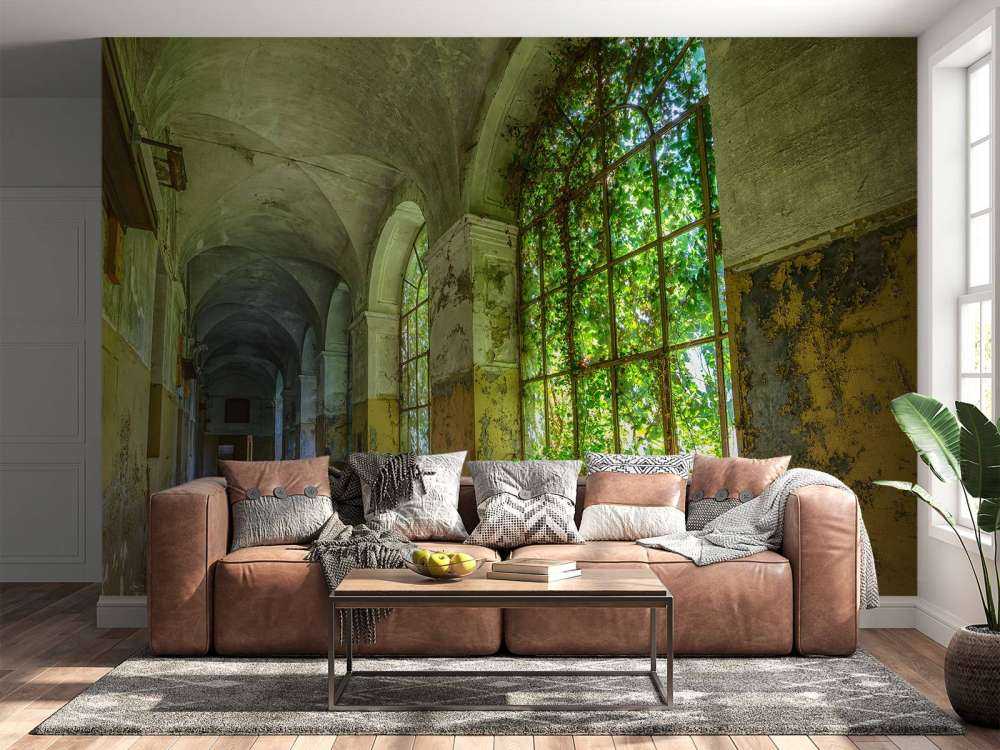 Ancien bâtiment abandonné