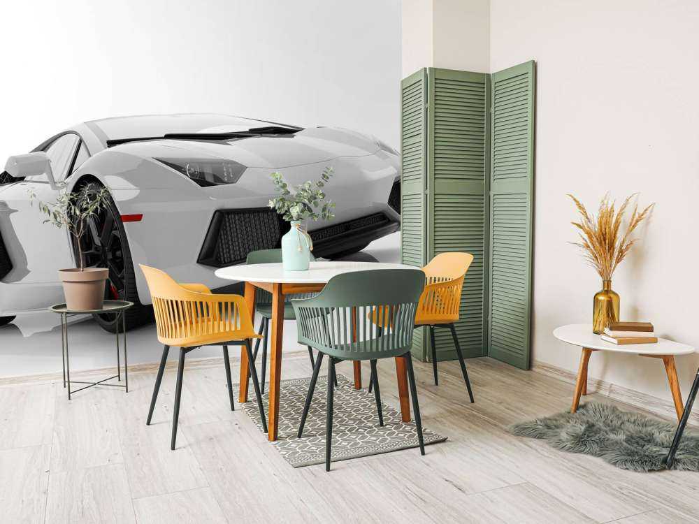Supercar blanche