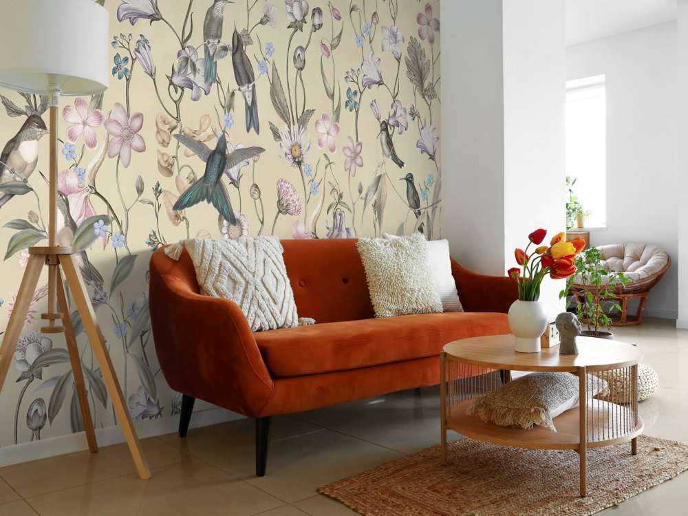 Printemps Éthéré - Crème Fleur Pastel