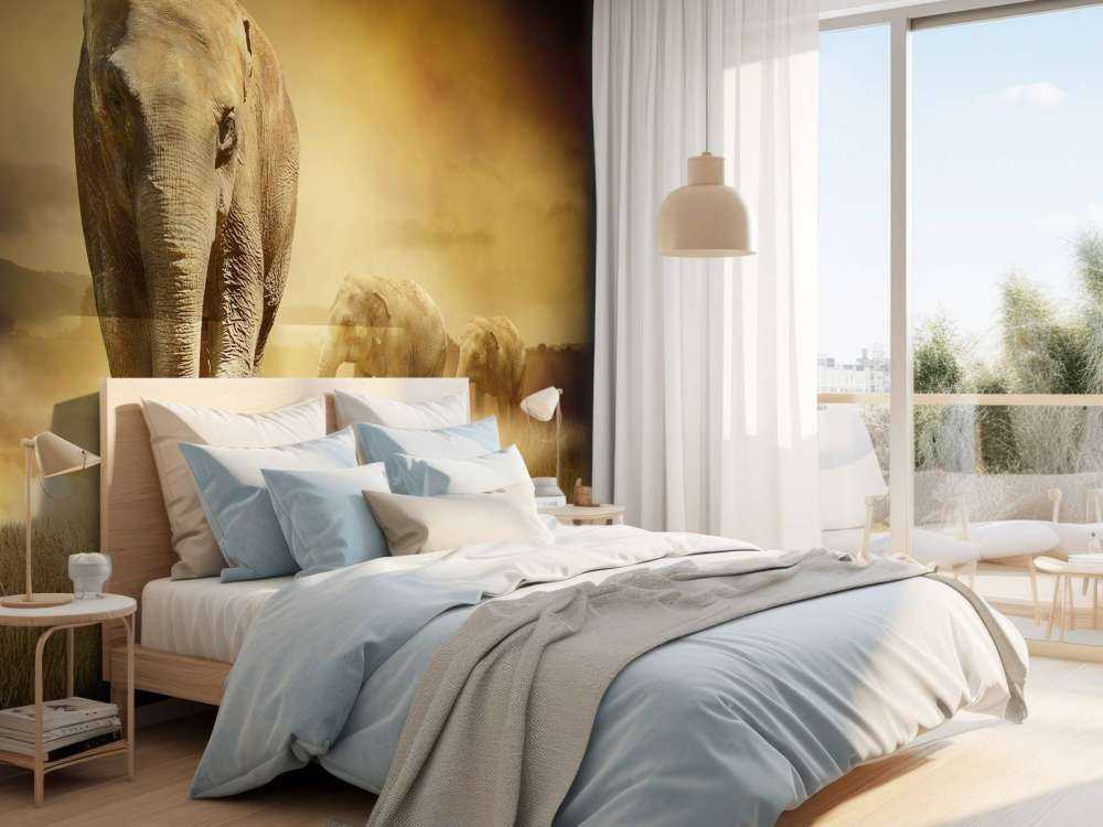 Trois éléphants